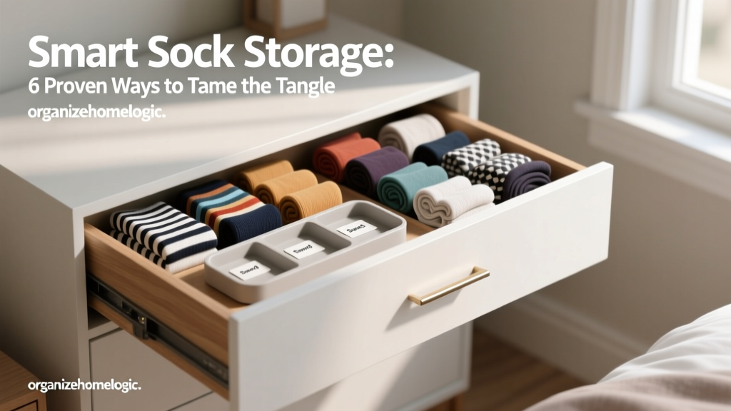 Smart Sock Storage: 6 Proven Ways to Tame the Tangle
