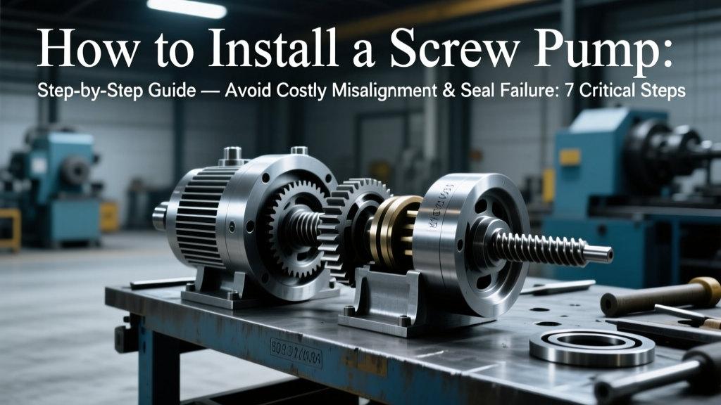 Screw Pump Installation: 7 Critical Steps & API RP 14E