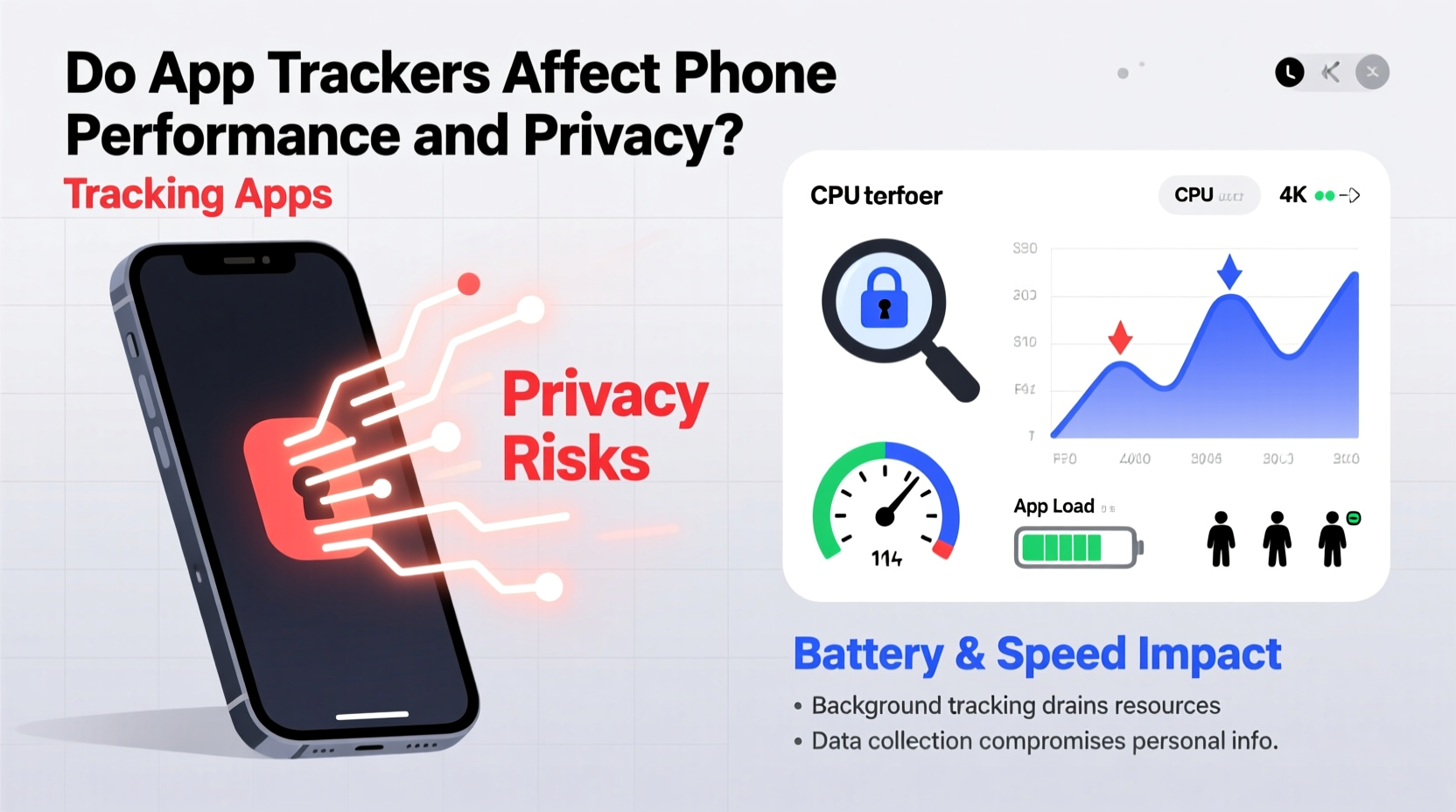 do app trackers affect phone performance and privacy