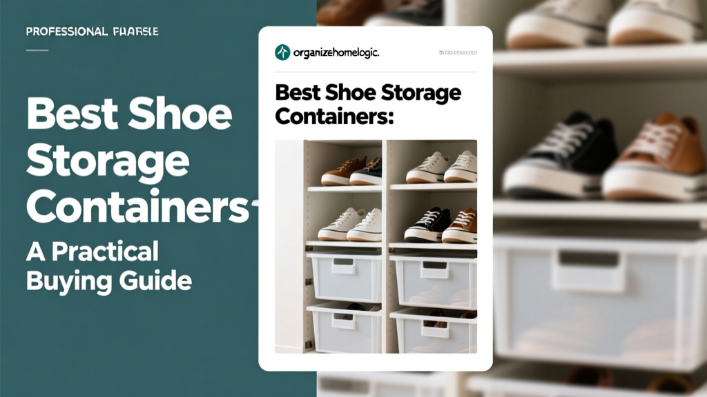 Best Shoe Storage Containers: A Practical Buying Guide