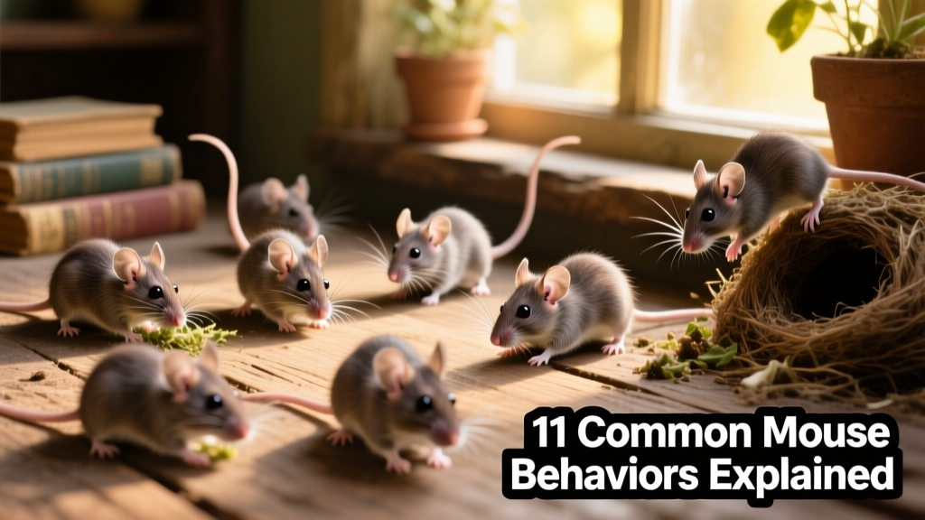 11 Common Mouse Behaviors Explained