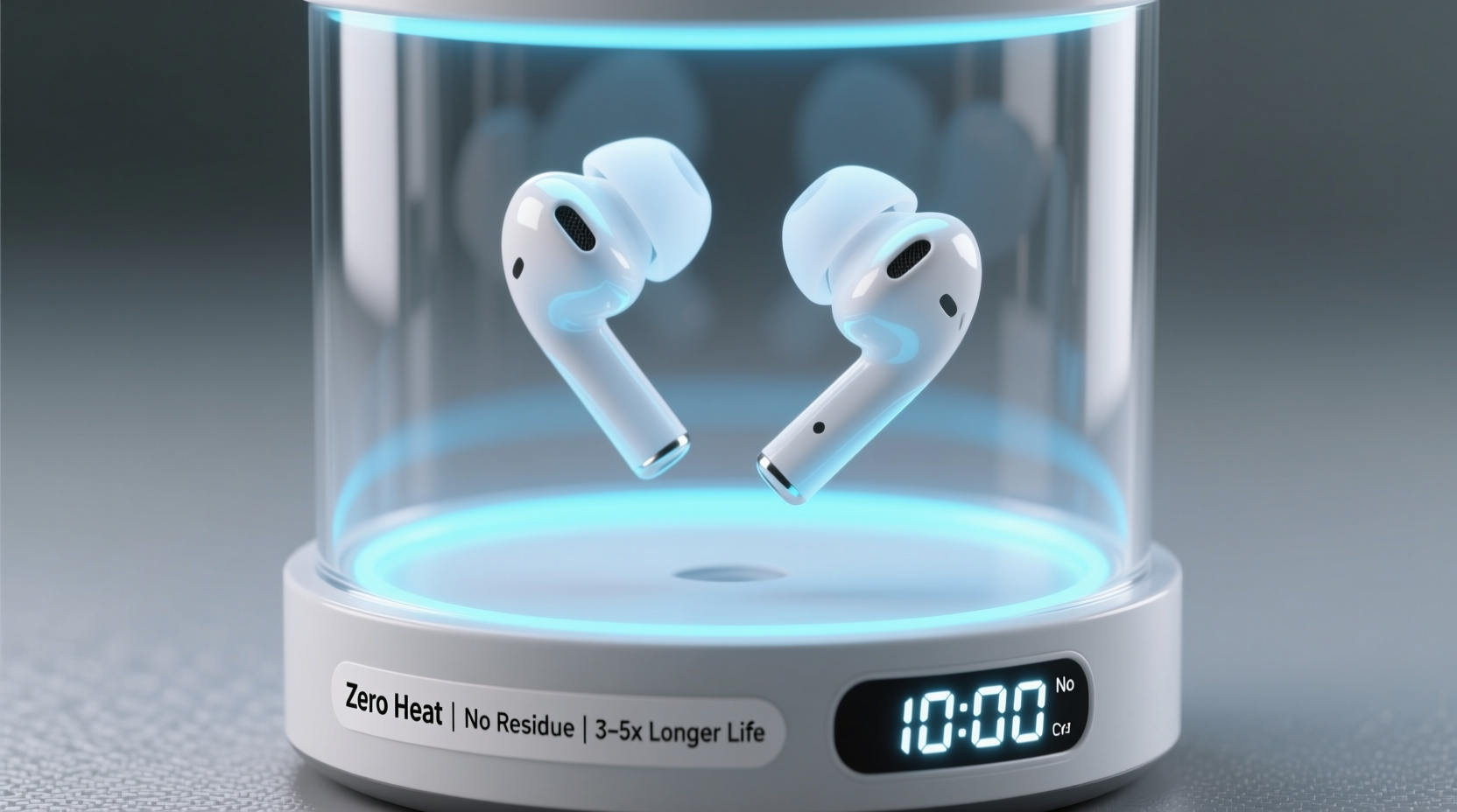 eco friendly cleaning tips ozone for silicone earbud tips