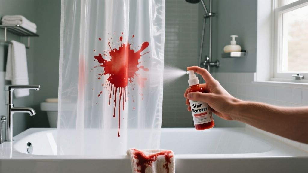 Tested: How to Get Hot Sauce Out of Shower Curtain Fast