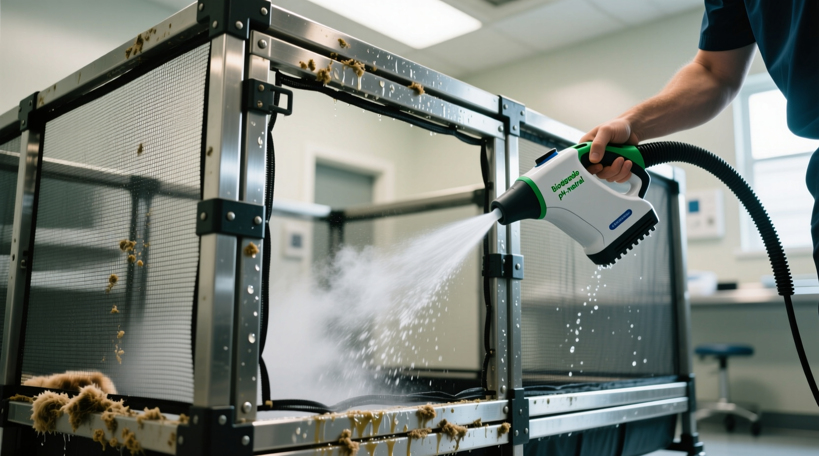 how to sanitize cloth pet playpens safely