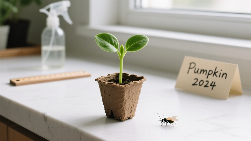 Pumpkin Seeds Indoors: Pest-Free Start for Strong Seedlings