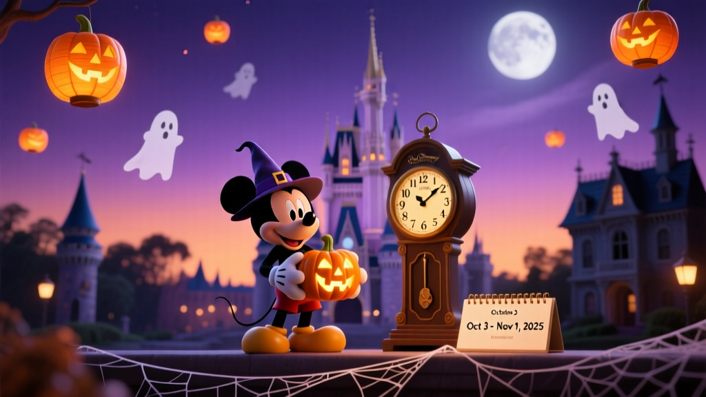 Mickey's Not So Scary Halloween Party 2026 Dates