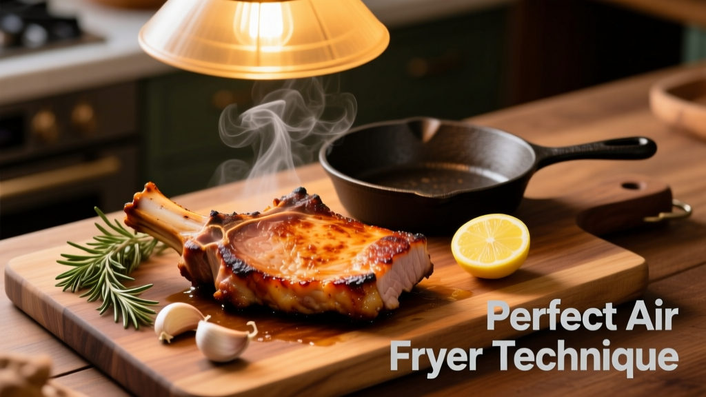 How to Air Fry Bone-In Pork Loin Chops Perfectly
