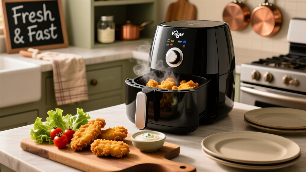 Crispy Kroger Chicken Tenders in Air Fryer (5 Min Prep!)
