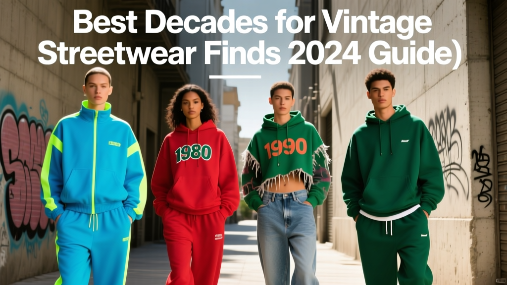 Best Decades for Vintage Streetwear Finds (2024 Guide)