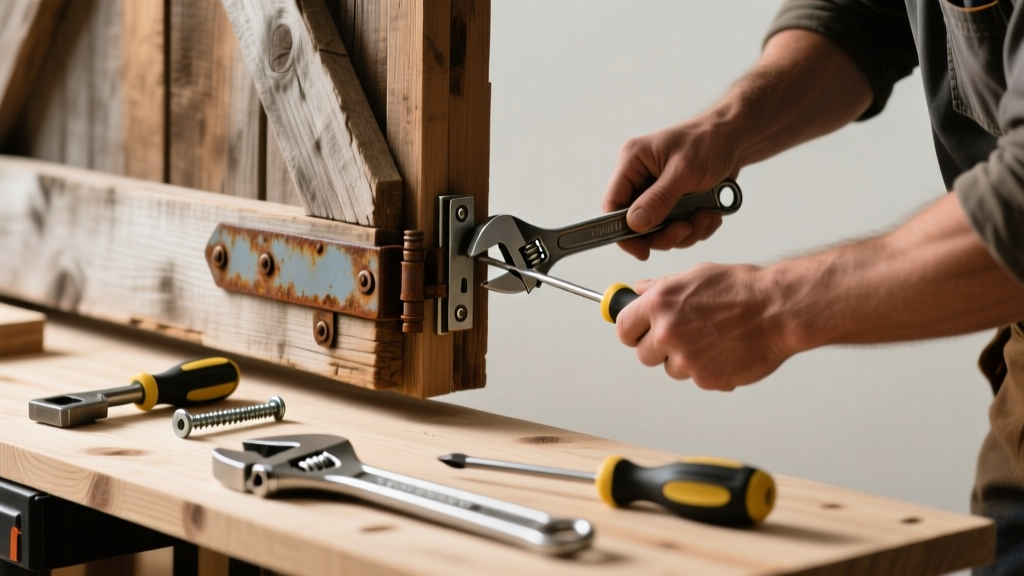 How to Fix Loose Barn Door Hardware