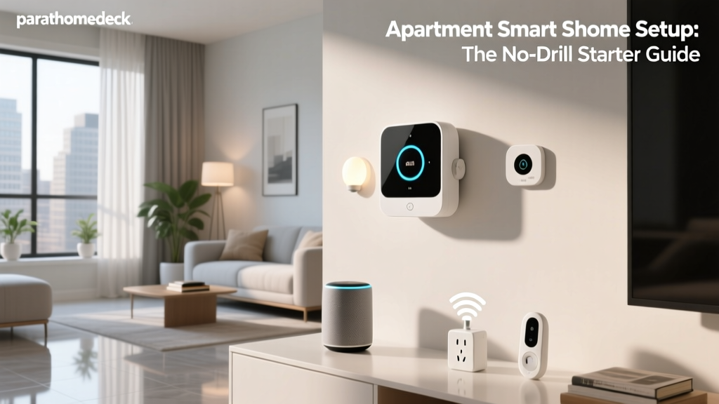 Apartment Smart Home Setup: The No-Drill Starter Guide