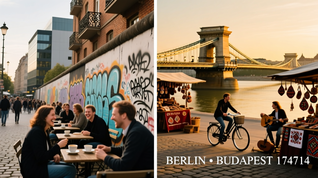 Berlin to Budapest: A Rail Journey Through History, Architecture, and Culinary Memory — Route 174714