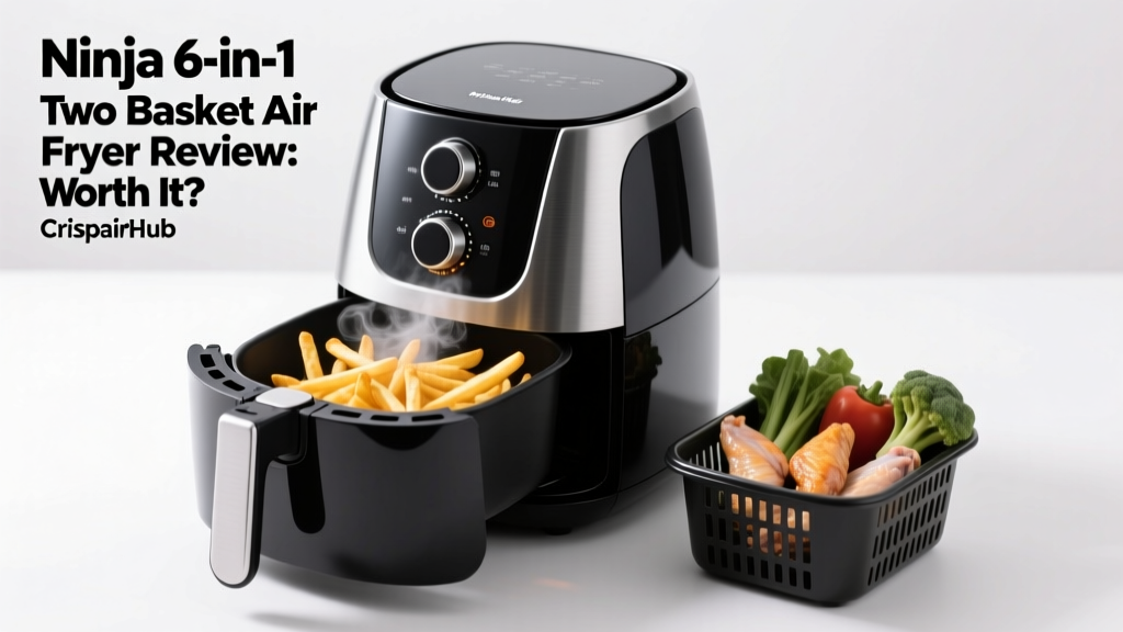 Ninja 6-in-1 Two Basket Air Fryer Review: Worth It?