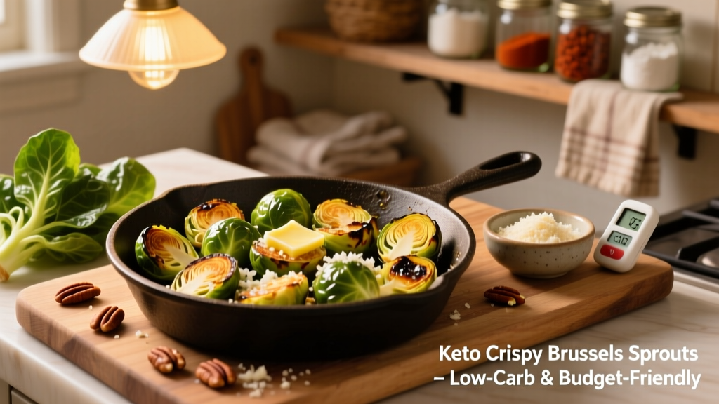 Keto Air Fryer Brussels Sprouts: Crispy & Low-Carb