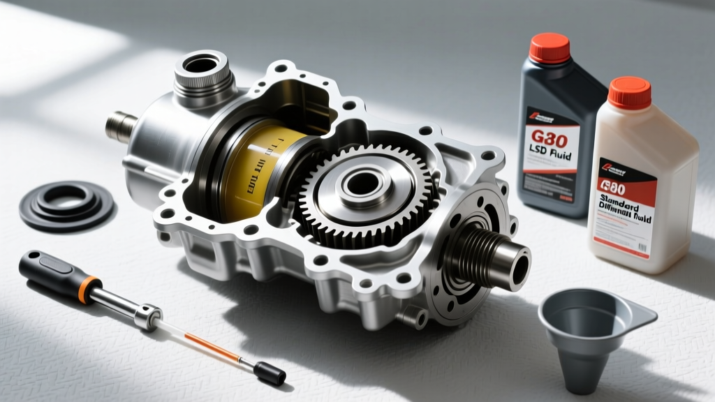2011 Silverado Rear Differential Fluid Capacity & LSD Maintenance