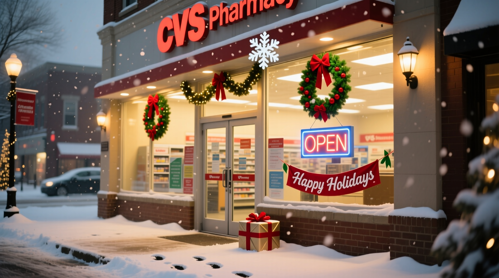is cvs pharmacy open on christmas day