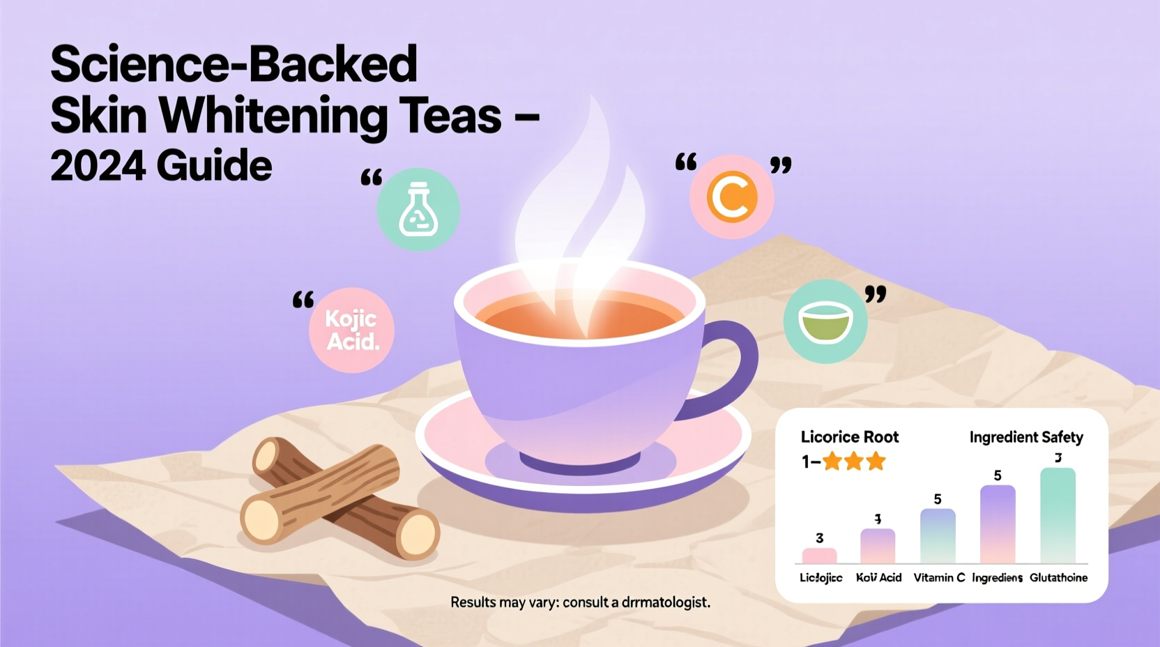 best selling skin whitening tea