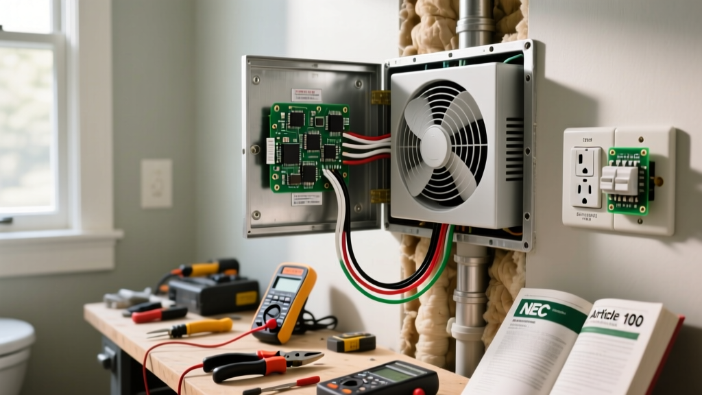 Code-Compliant Bathroom Fan Wiring: NEC Inspection Guide