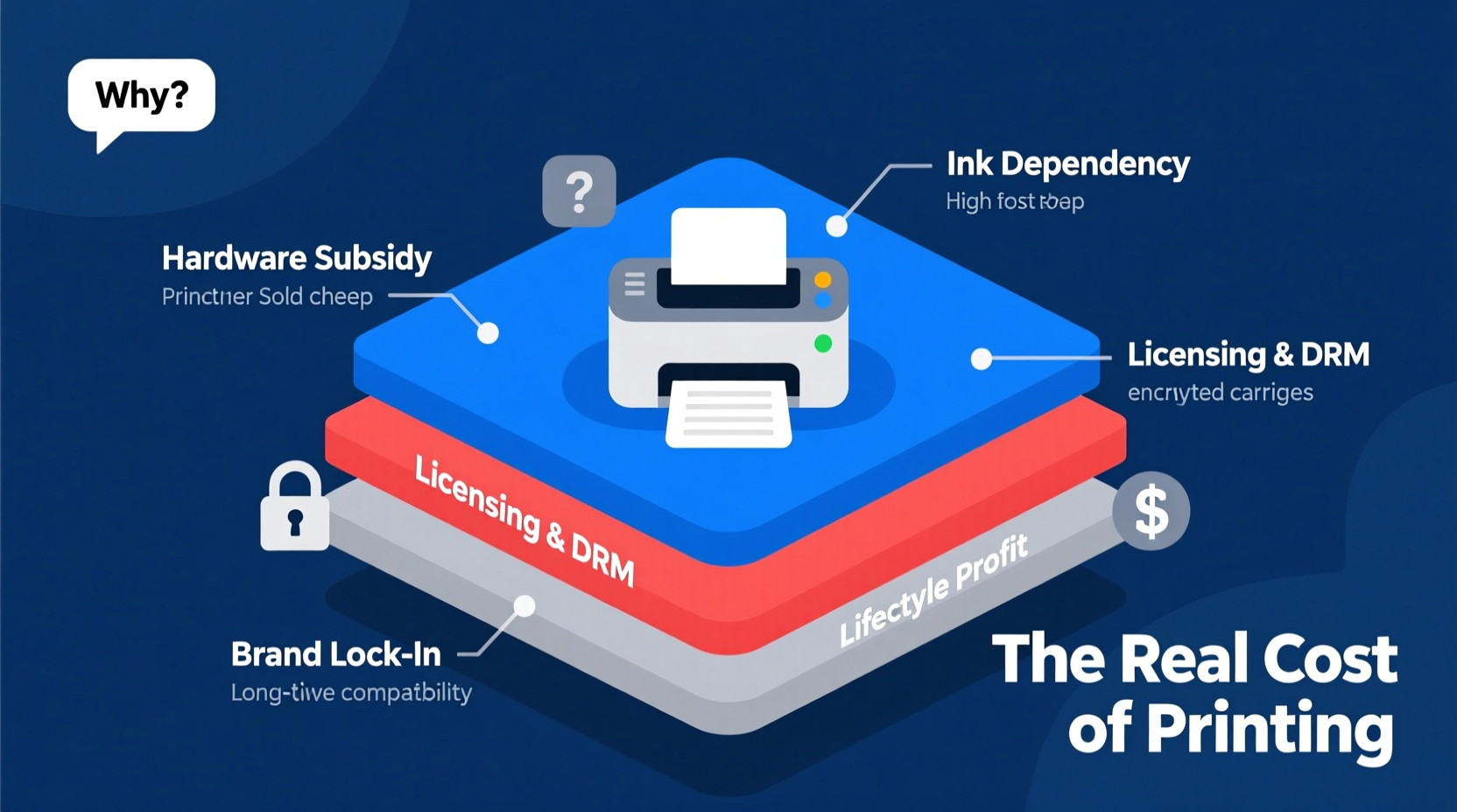 why is printer ink so expensive the business model explained