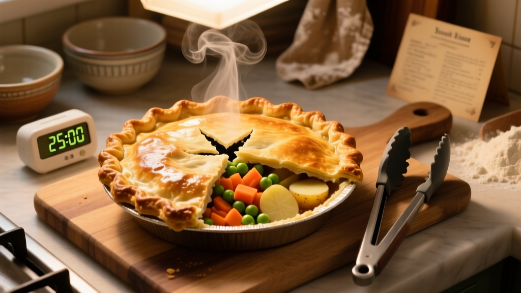 Air Fryer Frozen Pot Pie: Crispy, Golden & Done in 25 Min