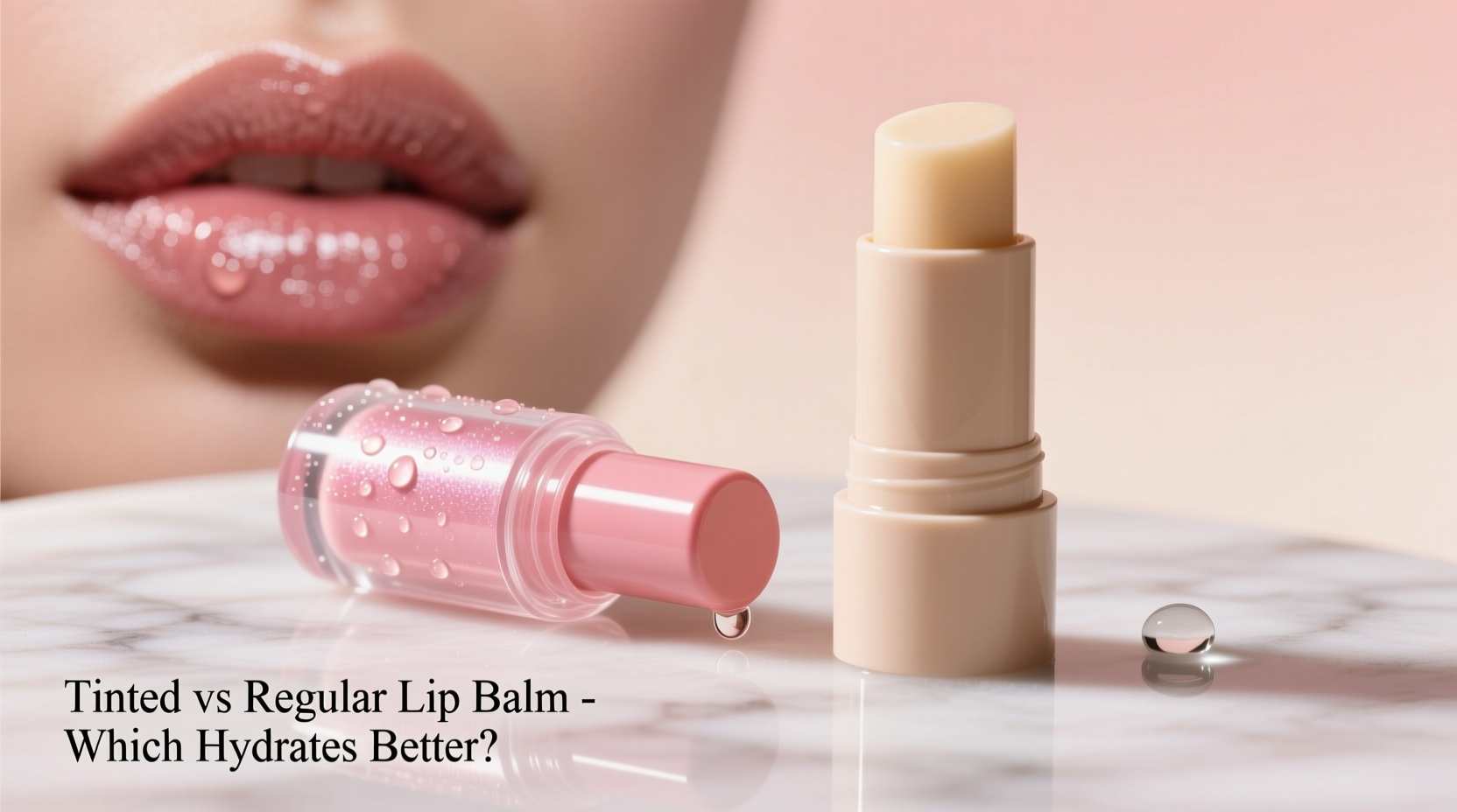 are tinted lip balms better than regular ones for dry lips