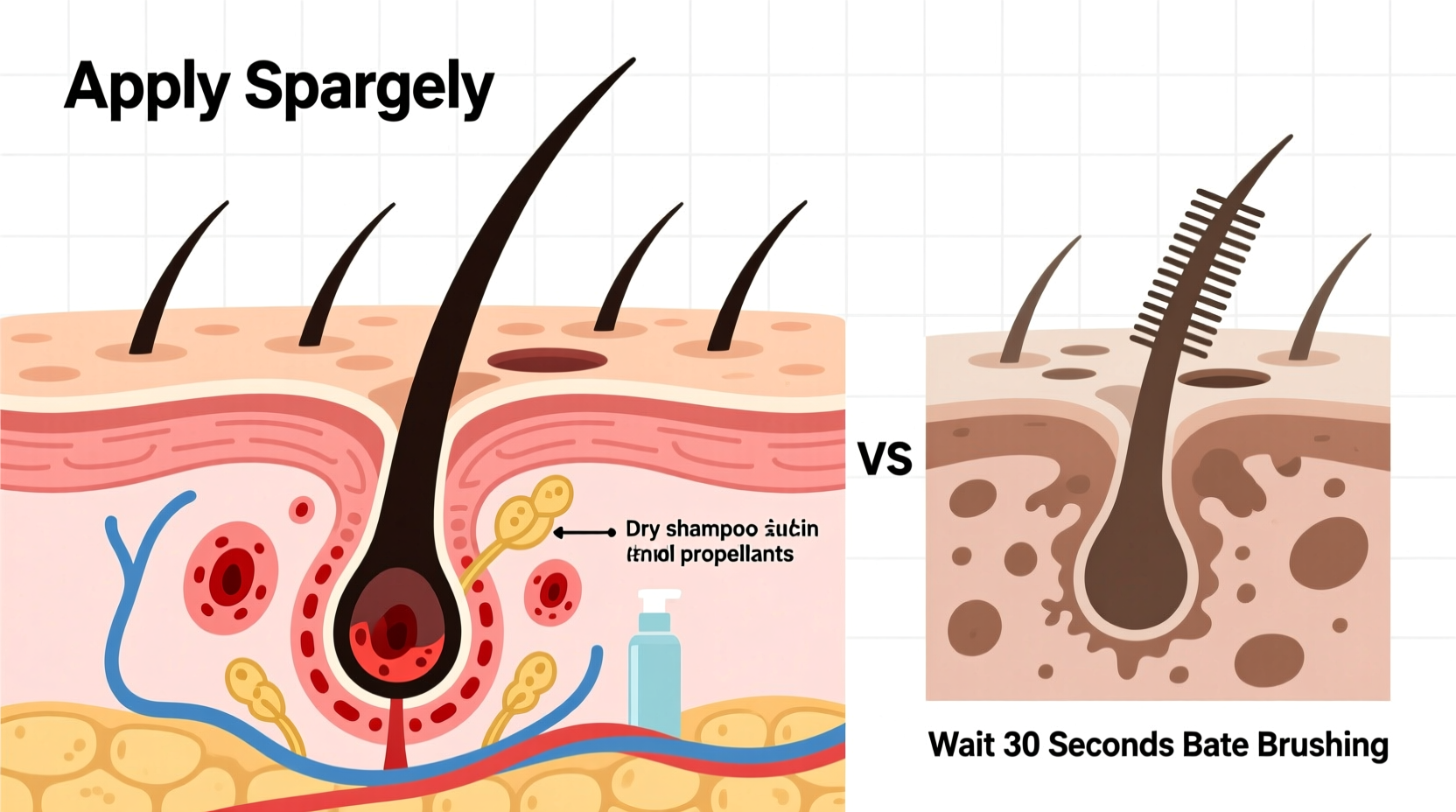 why does dry shampoo make my scalp itchy and how to use it safely