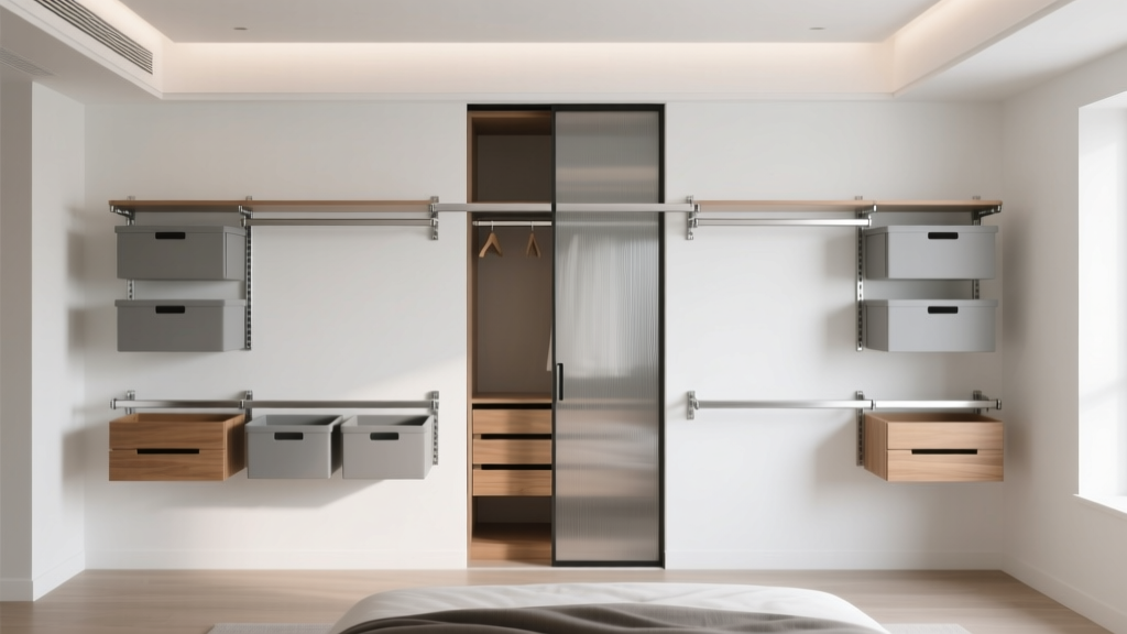 How Does a Closet Organizer Track System Work?