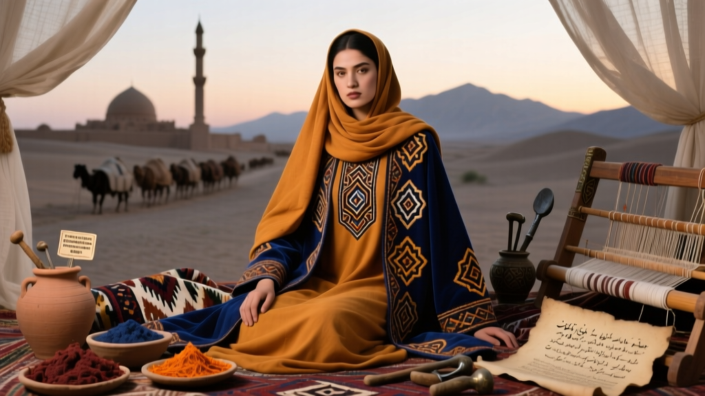 Turkmen Tekke Embroidery Tribal Gul Motifs And Wool Dye Sources