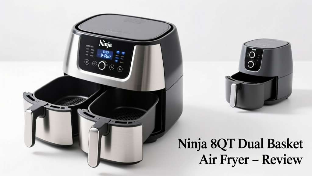 Ninja 8-Quart Dual Basket Air Fryer Review