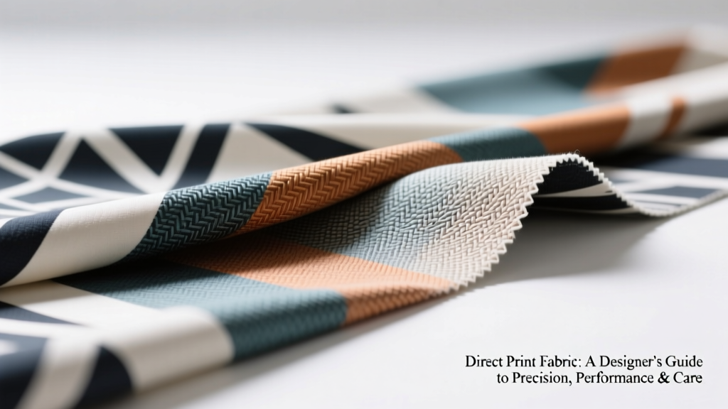 Direct Print Fabric: A Designer’s Guide to Precision, Performance & Care