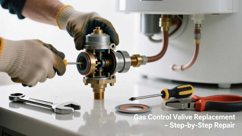 Fixing a Failed Gas Control Valve on Kitchen Water Heater