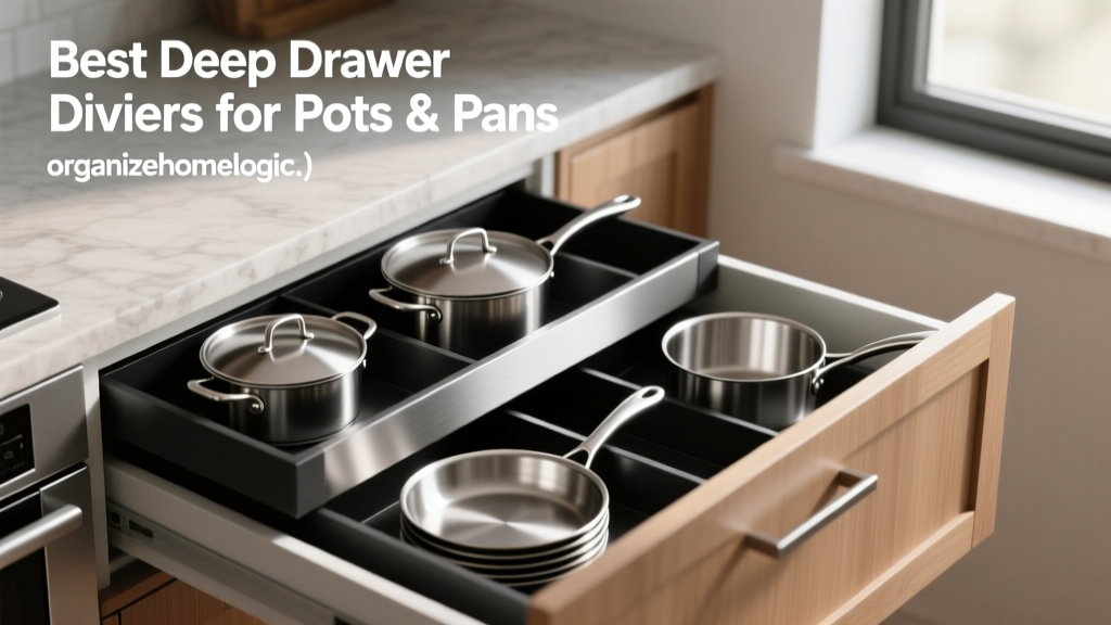 Best Deep Drawer Dividers for Pots & Pans (2024)