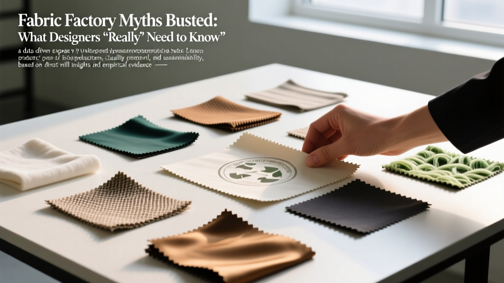 Fabric Factory Myths Busted: What Designers *Really* Need to Know