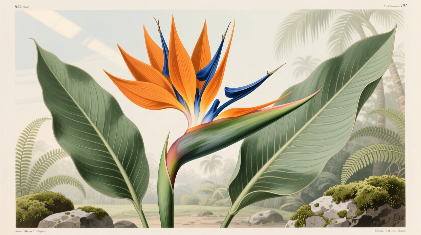 the bird of paradise plant