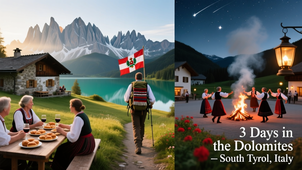 Three Days in the Dolomites: A Cultural and Alpine Immersion in South Tyrol, Italy