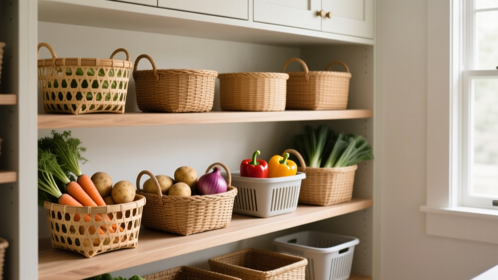 Best Vegetable Baskets for Pantry Organization