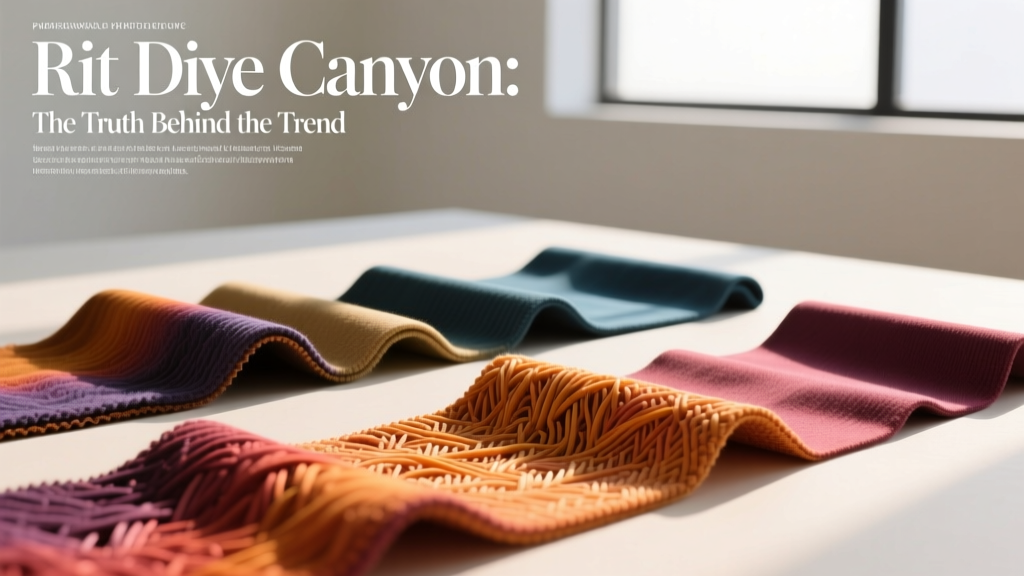 Rit Dye Canyon: The Truth Behind the Trend