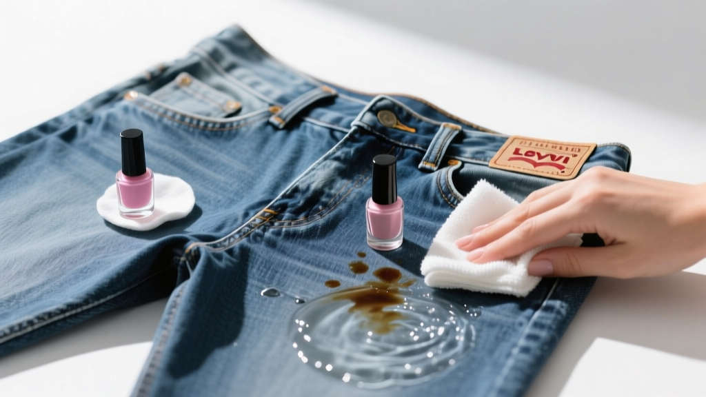 Tested: How to Get Nail Polish Out of Denim Jeans Fast