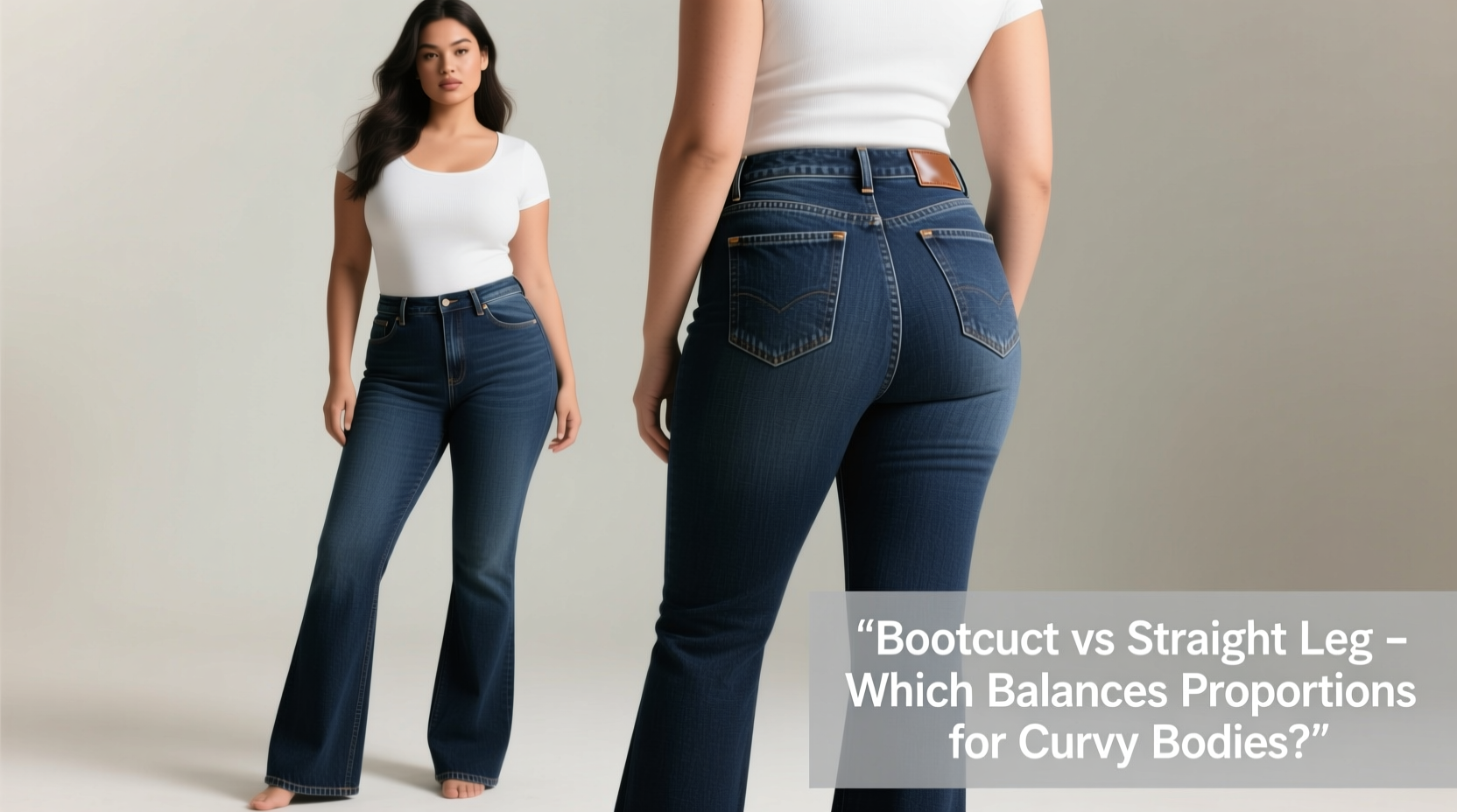 bootcut jeans vs straight leg which balances proportions for curvy bodies