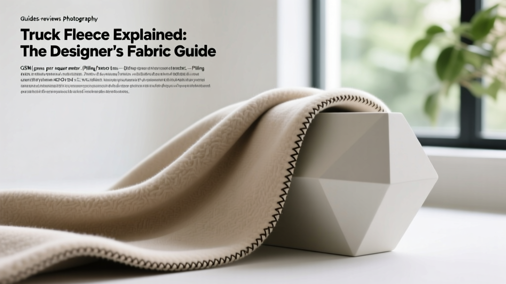 Truck Fleece Explained: The Designer’s Fabric Guide