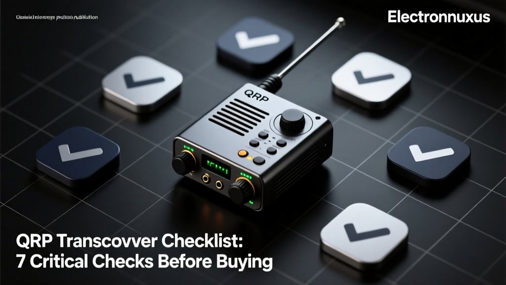 QRP Transceiver Checklist: 7 Critical Checks Before Buying