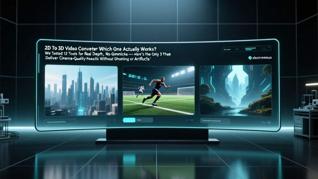 2D To 3D Video Converter Which One Actually Works? We Tested 12 Tools for Real Depth, No Gimmicks — Here’s the Only 3 That Deliver Cinema-Quality Results Without Ghosting or Artifacts