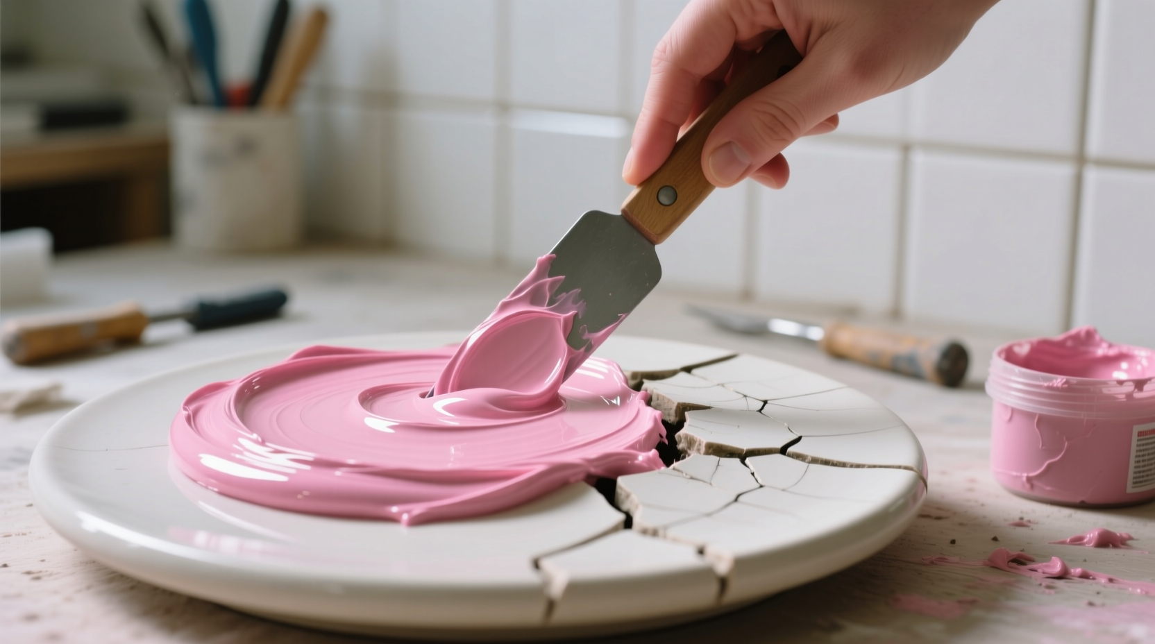 how to use the pink stuff paste