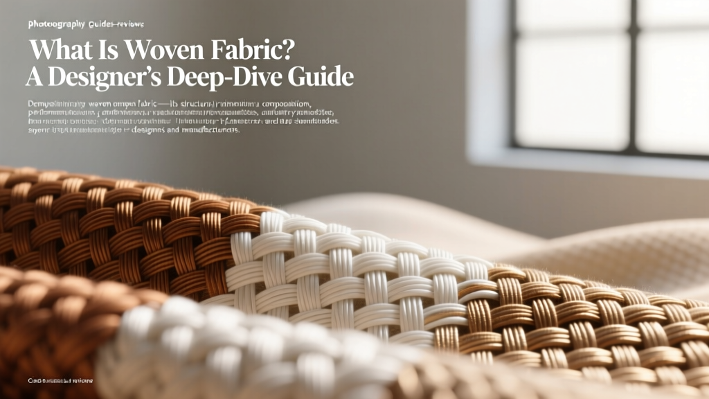 What Is Woven Fabric? A Designer’s Deep-Dive Guide