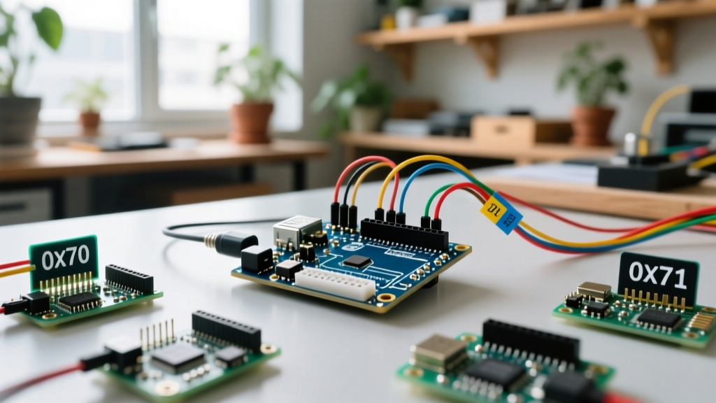 Configuring Custom I2C Addresses in Arduino for Sensor Arrays