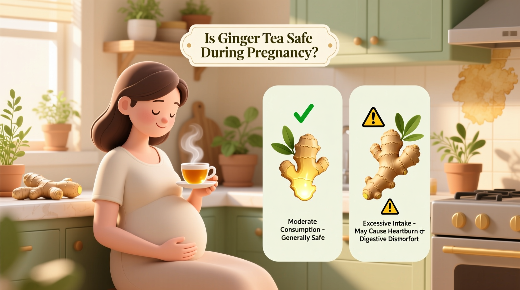 Ingwer Tee in der Schwangerschaft: Sicherheit & Dosierung