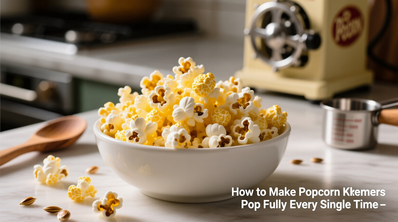 how to make popcorn kernels pop fully every single time