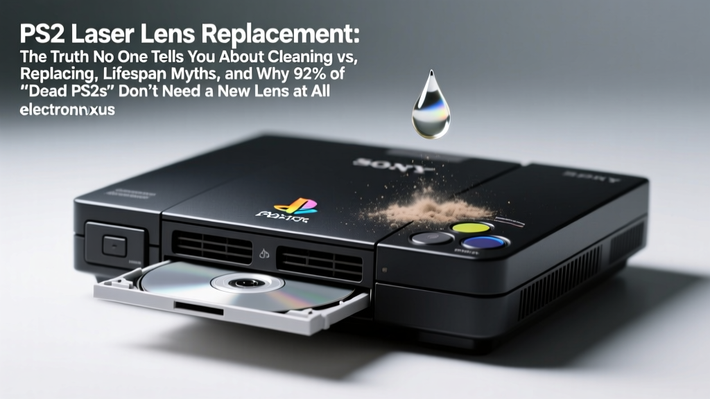 PS2 Laser Lens Replacement: The Truth No One Tells You About Cleaning vs. Replacing, Lifespan Myths, and Why 92% of 'Dead PS2s' Don’t Need a New Lens at All