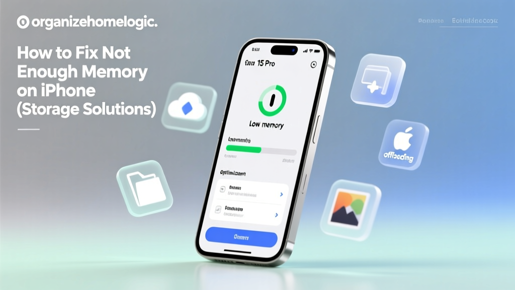 How to Fix Not Enough Memory on iPhone (Storage Solutions)
