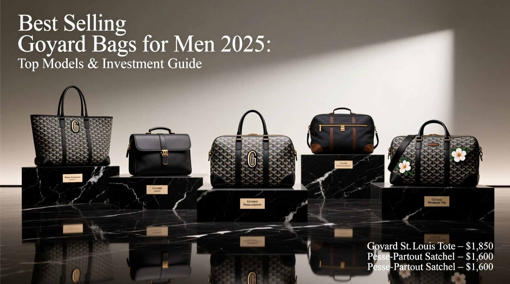 best selling goyard bags men